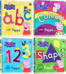 Learn With Peppa Box Of Books (Set of 4)