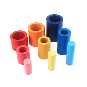 Montessori Wooden Knobbed Cylinders