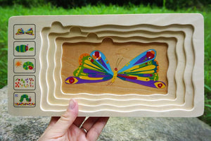 The Very Hungry Caterpillar Jigsaw Layered Puzzle