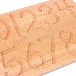 [Ready Stock] Montessori Alphabet / Number Tracing Board