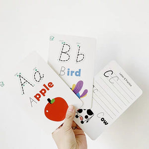 Write and Wipe Alphabet ABC / Number Activity Cards