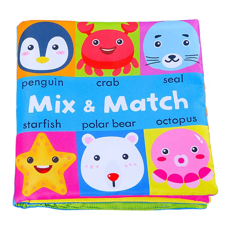 Mix And Match Soft Books (4 Different Series)