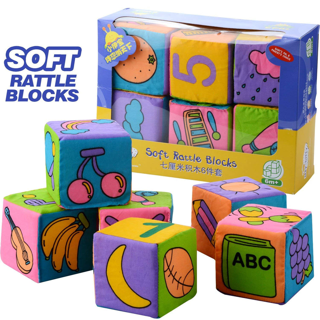 Soft Rattle Blocks