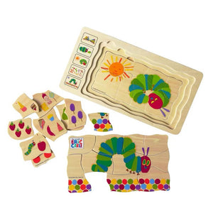 The Very Hungry Caterpillar Jigsaw Layered Puzzle