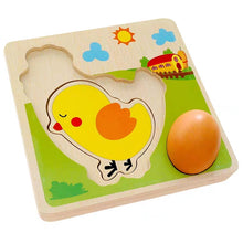 Load image into Gallery viewer, Chicken &amp; Egg Stacking Nesting Puzzle
