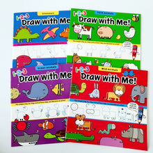 Load image into Gallery viewer, [Ready Stock] Draw With Me Books (Dino/Ocean/Farm/Wild Animals)
