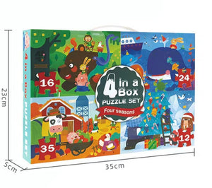 Jigsaw Puzzle (12/16/24/35 Pieces)