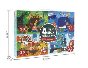 Jigsaw Puzzle (12/16/24/35 Pieces)