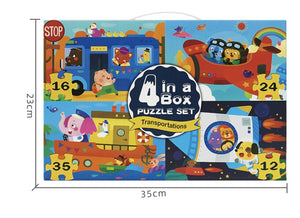 Jigsaw Puzzle (12/16/24/35 Pieces)
