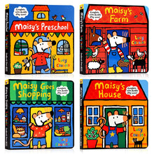 Load image into Gallery viewer, Maisy&#39;s Series of 4 (Complete with Durable Play Scene: A Fold-Out and Play Book
