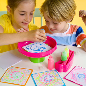 DIY Tornado Spin Art