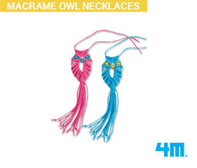 Load image into Gallery viewer, [Ready Stock] DIY Macrame Owl Necklace
