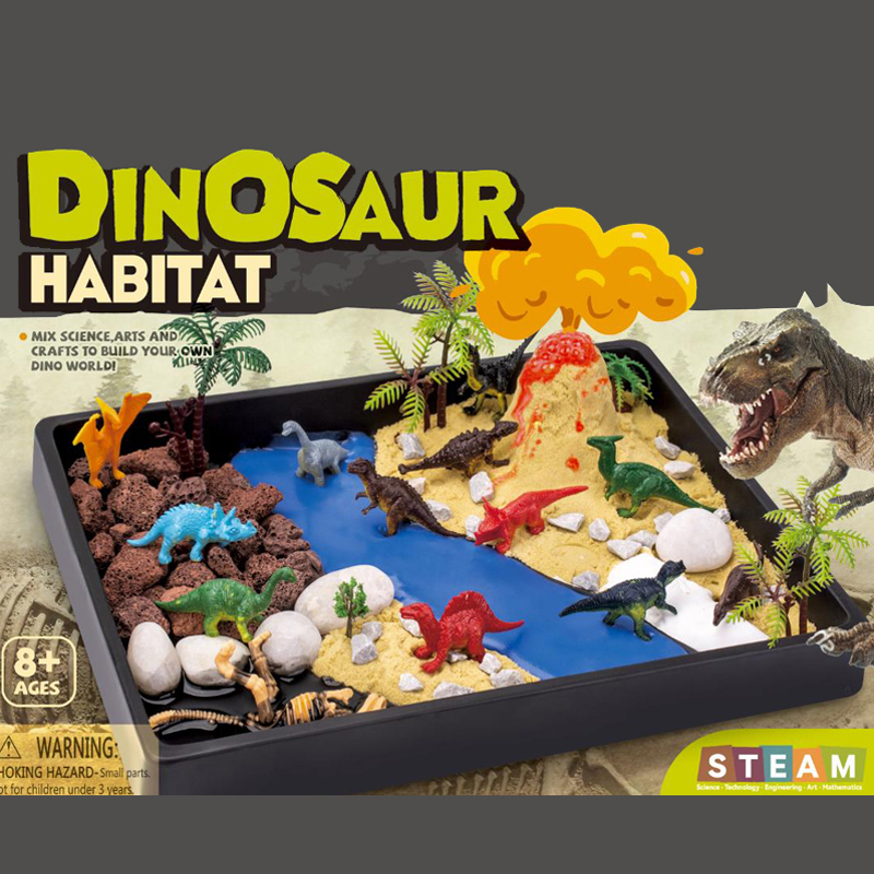 [Ready Stock] STEM Build Your Own Dinosaur Habitat
